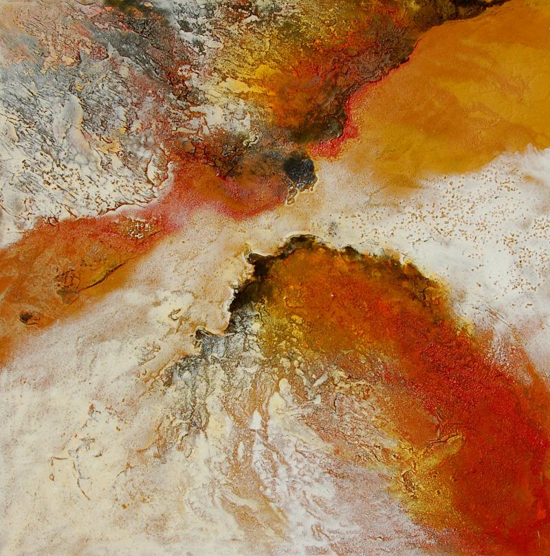 Entdeckungsreise Acrylmalerei - Strukturen und Oberflächen
