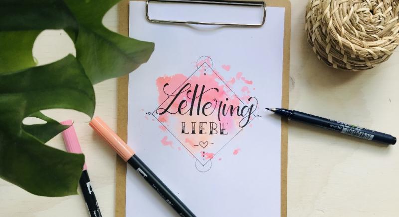 Lettering - Buchstaben schön zeichnen