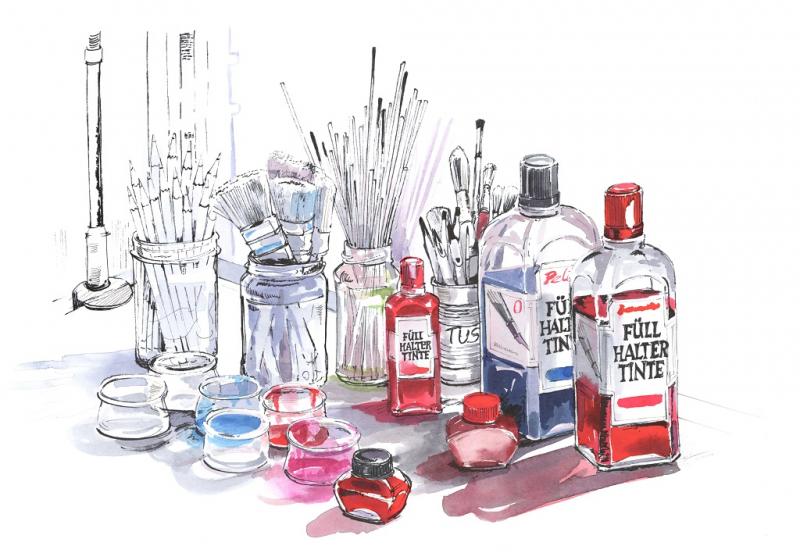 Sketching – Linie und Fläche