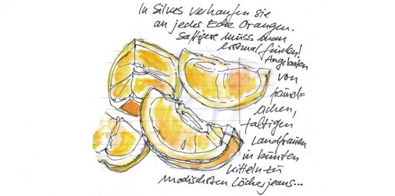 Schreiben und Zeichnen unterwegs